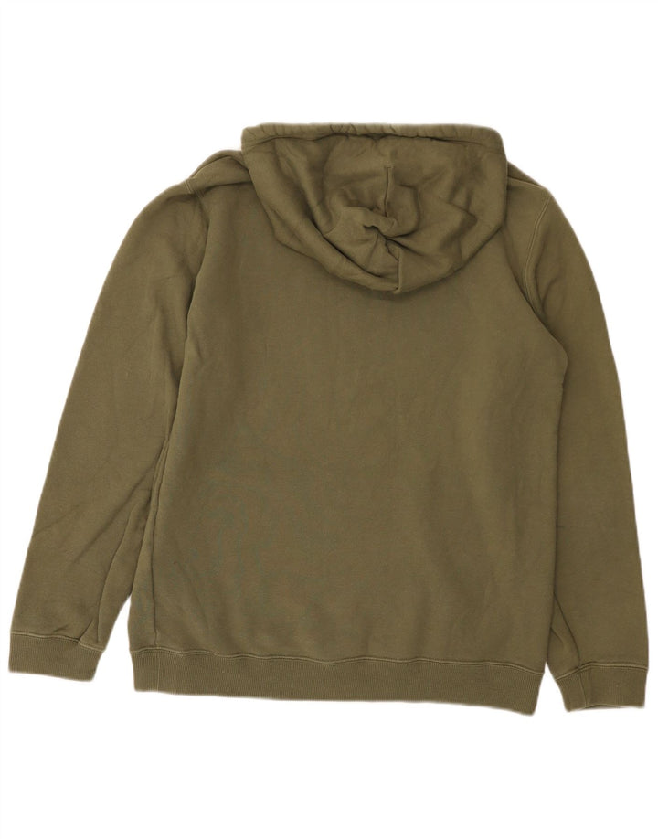Pulover pentru bărbați Converse Graphic Hoodie Jumper mic Kaki Bumbac