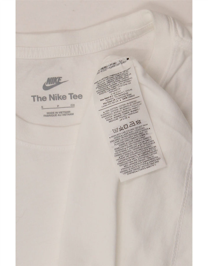 Tricou pentru bărbați Nike Top mic, alb, bumbac