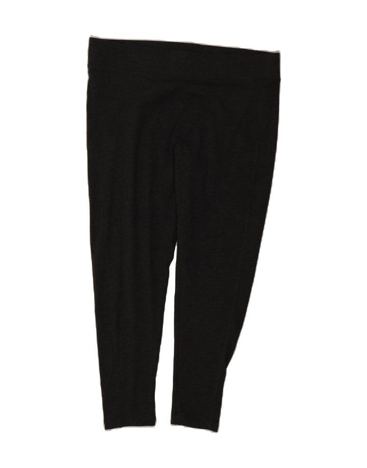 MARKS & SPENCER Womens Leggings UK 18 XL Grey Viscose Vintage Marks & Spencer and Second-Hand Marks & Spencer from Messina Hembry 