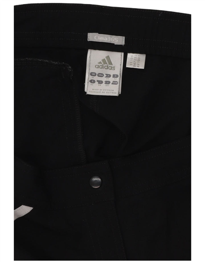 Pantaloni scurți chino ADIDAS Clima 365 pentru femei UK 16 Large W38 Poliester negru