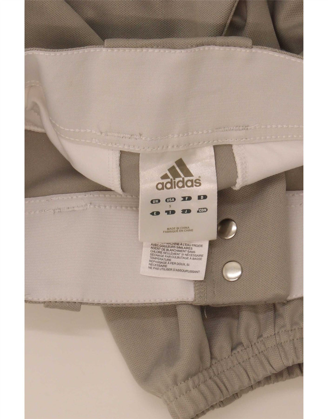 Pantaloni de trening capri Adidas băieți Pantaloni de jogging 8-9 ani Poliester gri mic