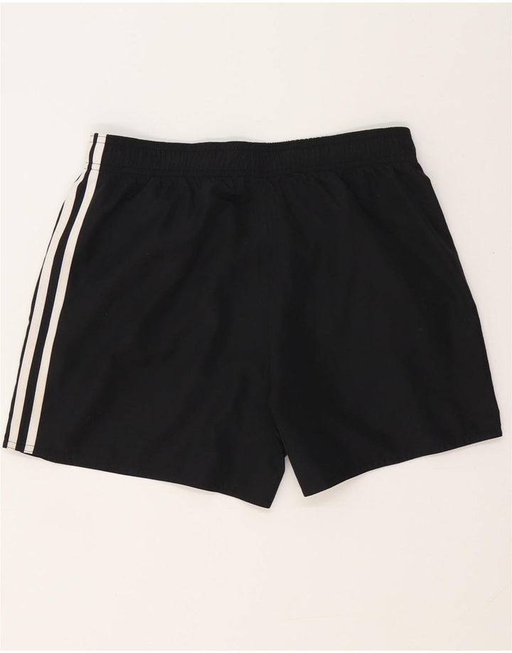 Pantaloni scurți sport ADIDAS pentru bărbați, poliester negru mic