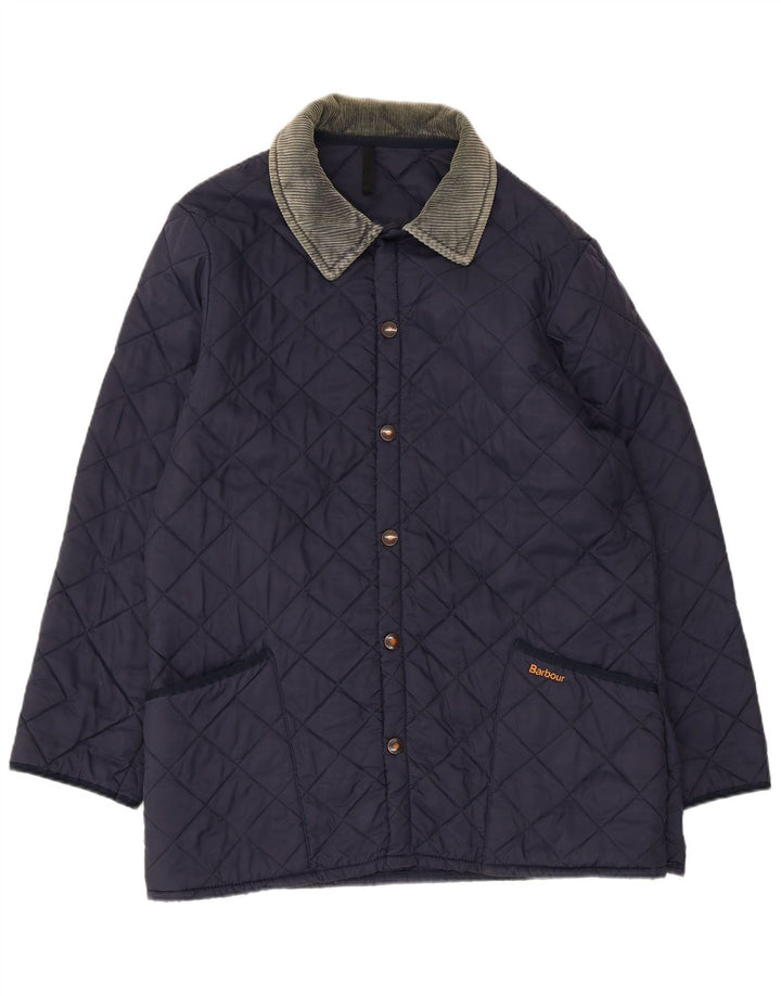 Jachetă matlasată Barbour pentru bărbați UK 38 Medium Bleumarin