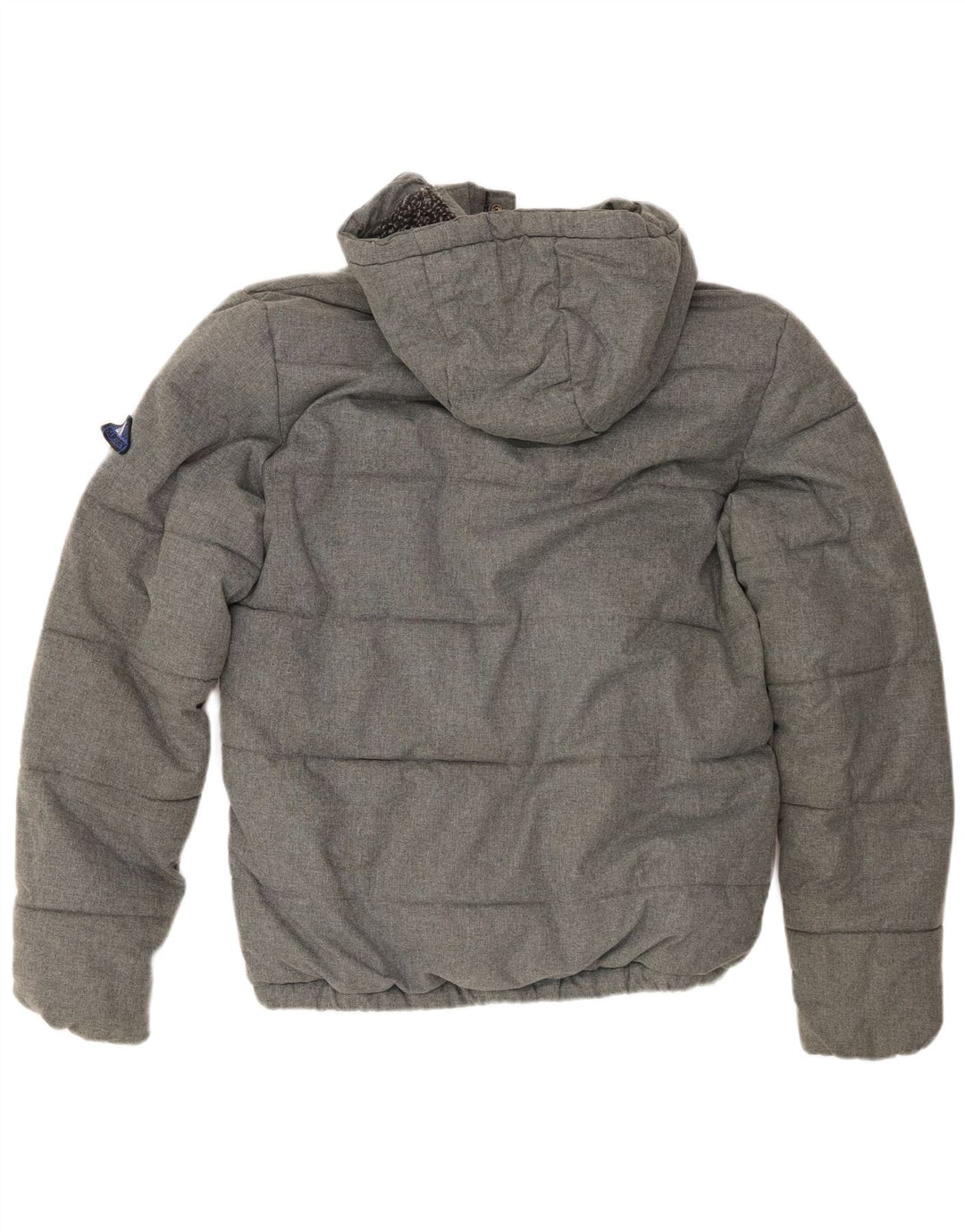 Jachetă căptușită cu glugă pentru bărbați Superdry UIK 38 Poliester gri mediu