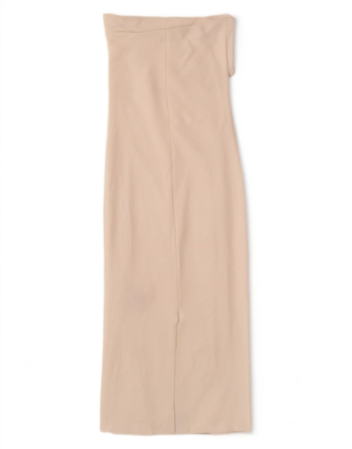 Rochie fără bretele pentru femei Zara UK 14 Medium White Viscose