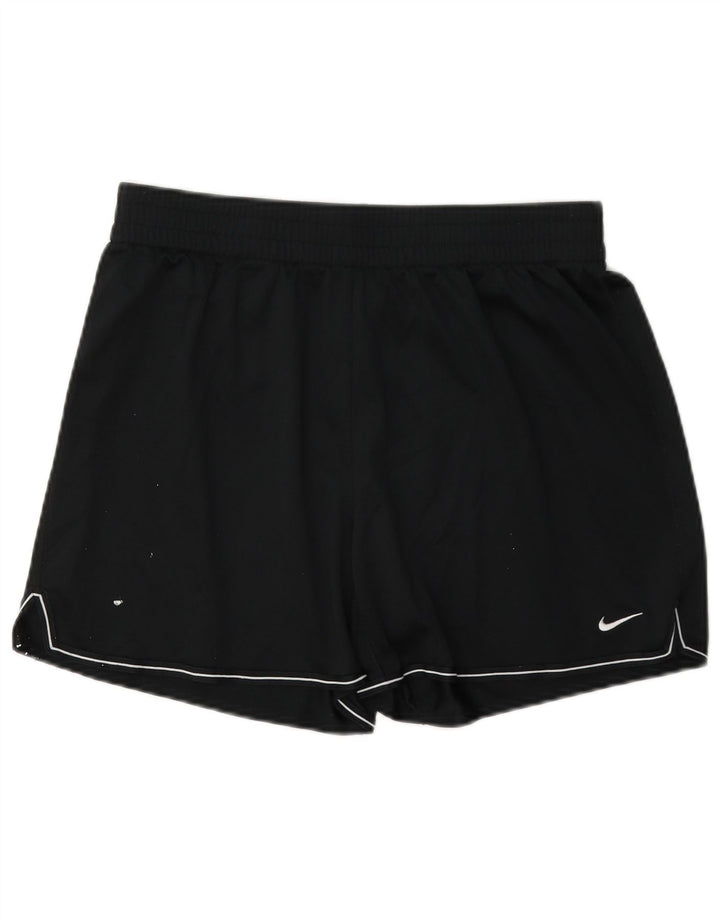 Pantaloni scurți sport Nike Dri Fit pentru bărbați, poliester mediu negru