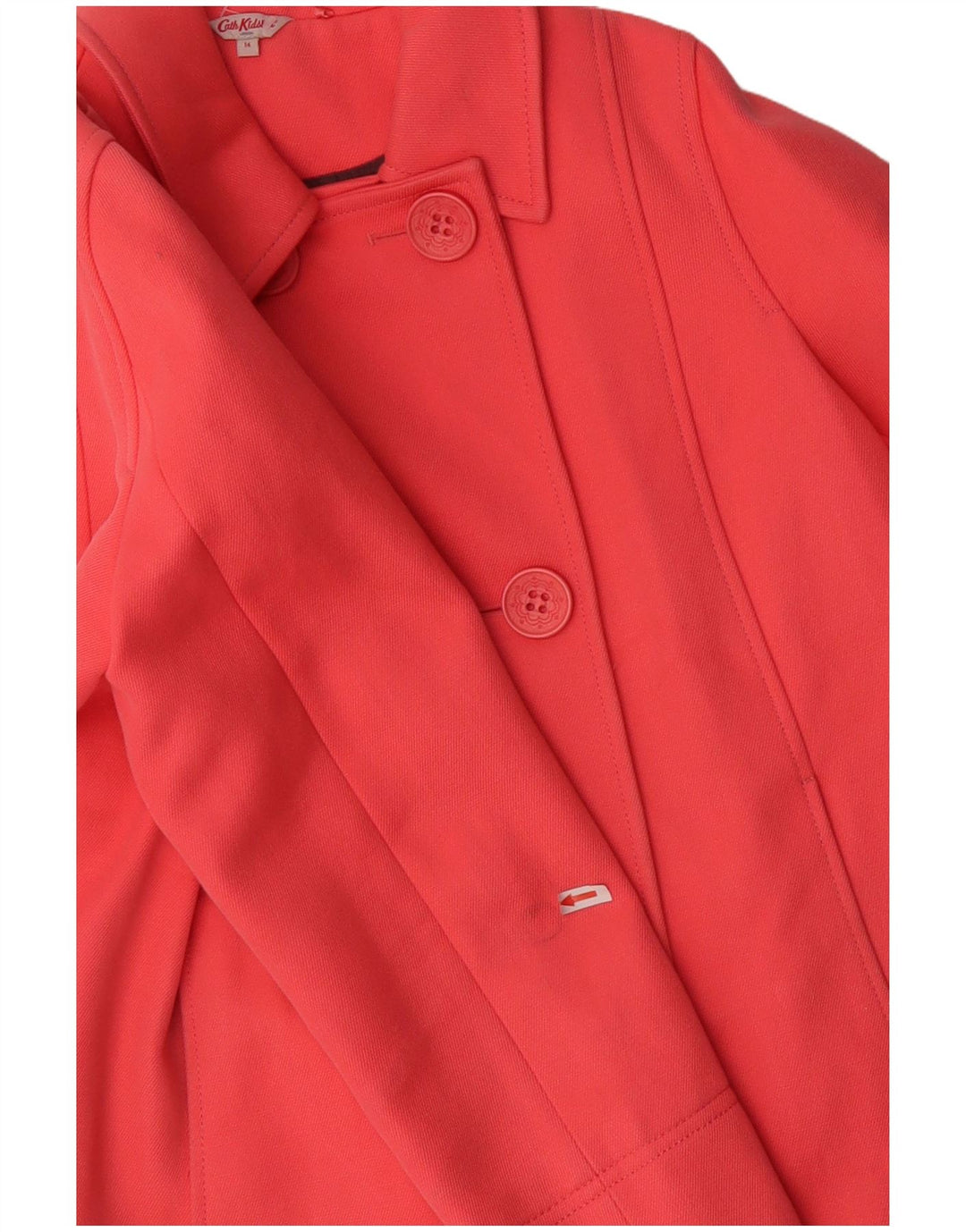 Cath Kidston Palton dublu pentru femeie UK 14, bumbac mare, roz