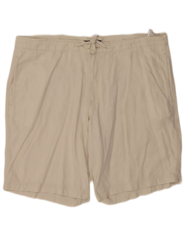 Pantaloni scurți chino pentru bărbați Marks & Spencer W42 2XL, bej, in