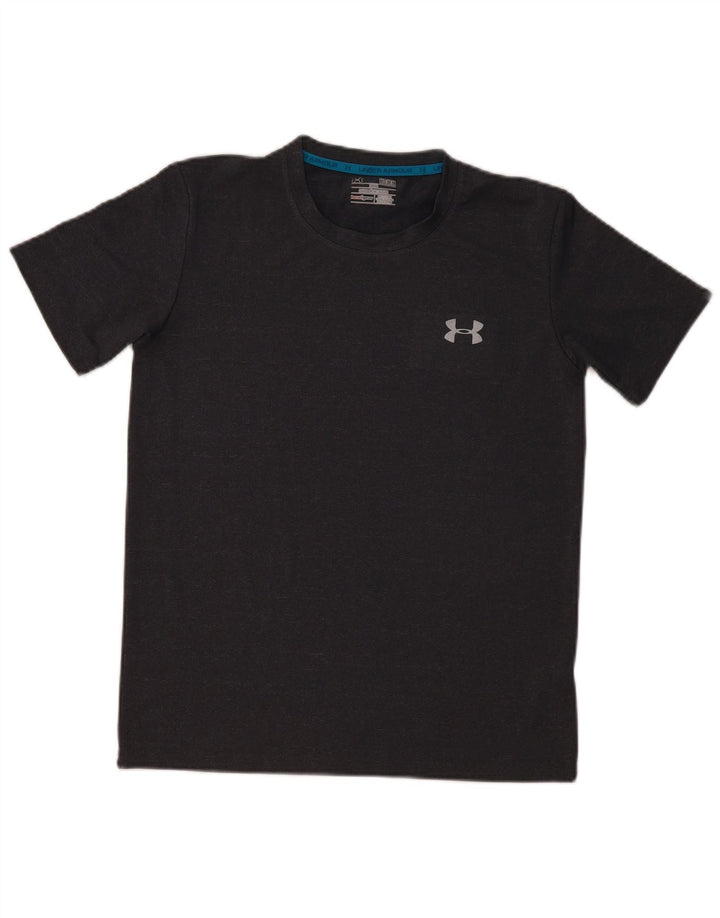 Tricou pentru bărbați UNDER ARMOUR Heat Gear Top Medium Gri Poliester