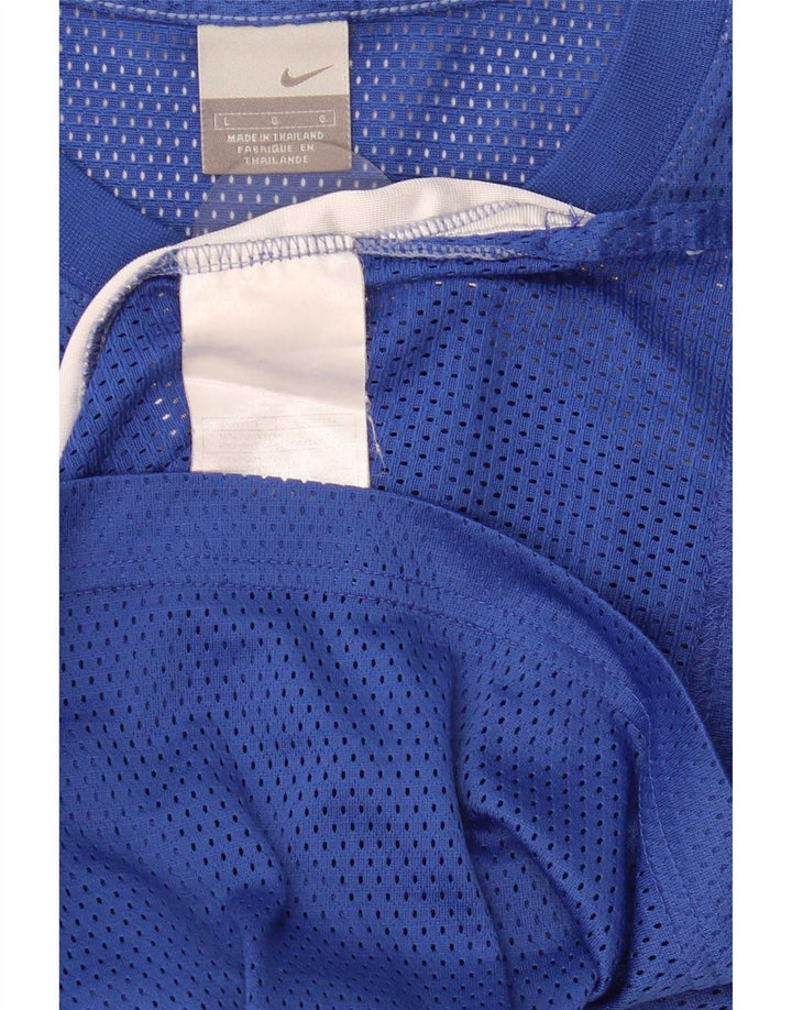 Vestă pentru bărbați Nike, mare, albastru, poliester color bloc