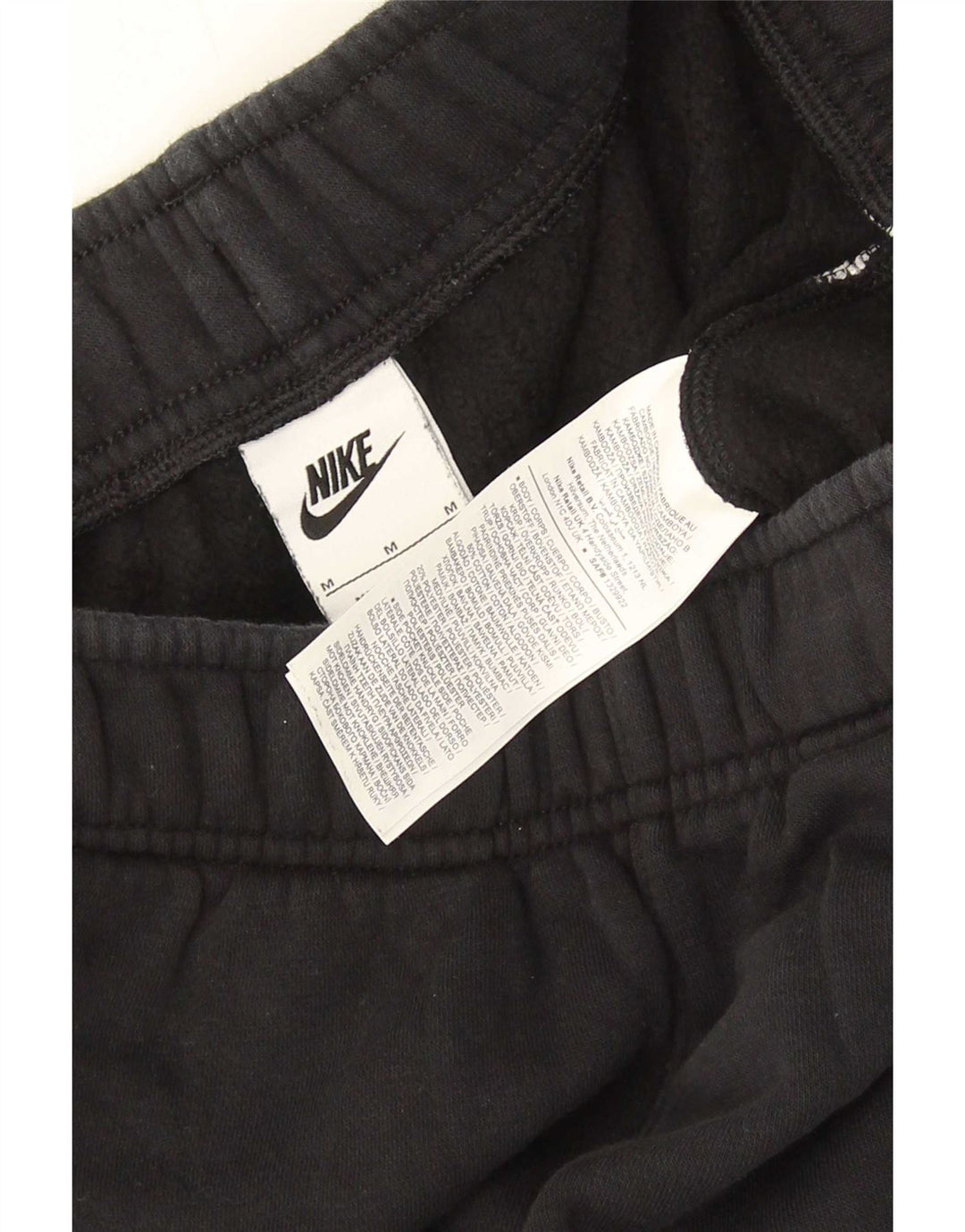Pantaloni de trening Nike pentru bărbați Cargo Pantaloni de jogging, bumbac mediu negru