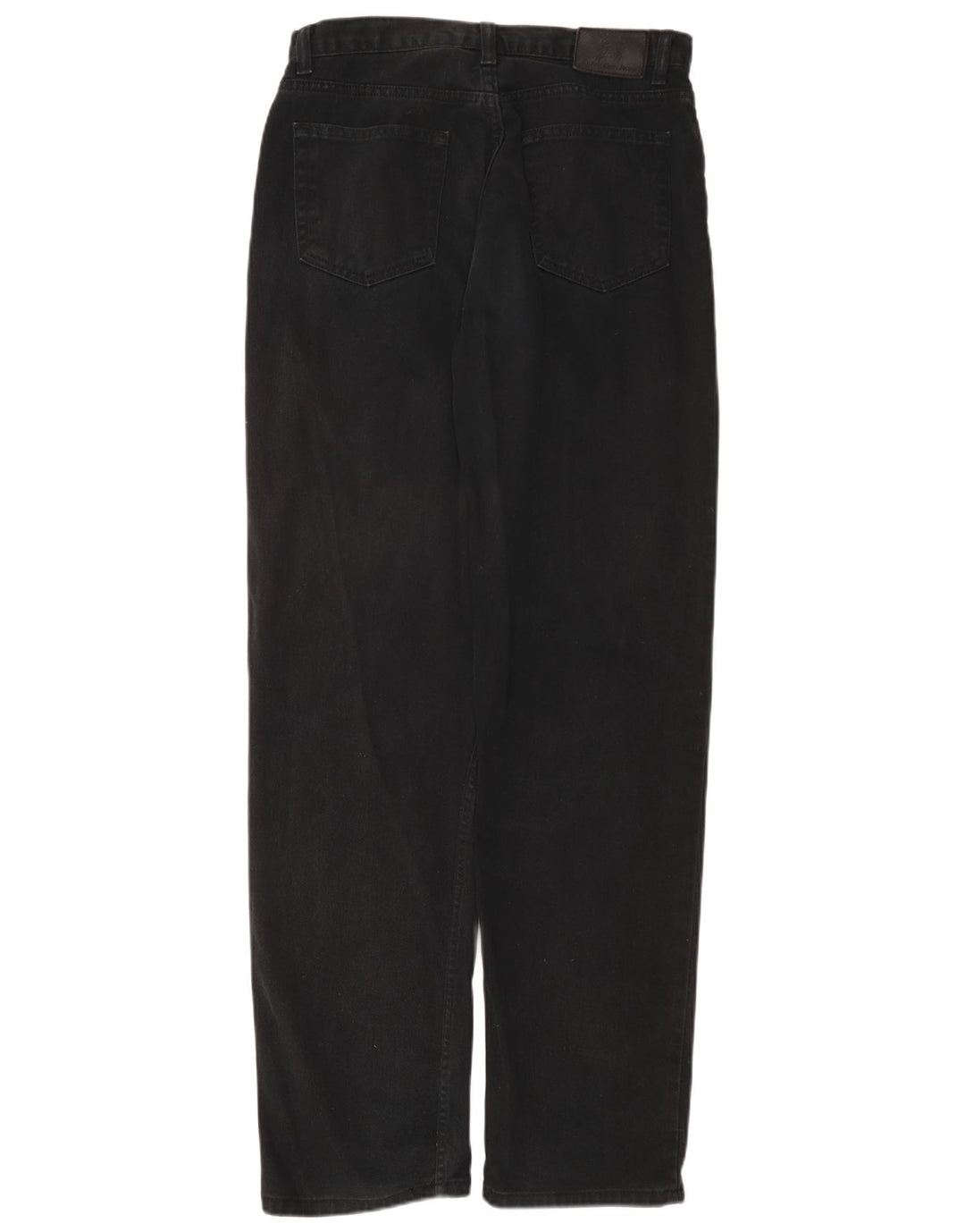 CALVIN KLEIN Blugi drepti pentru bărbați, cu ajustări uşoare, W32 L32, bumbac negru