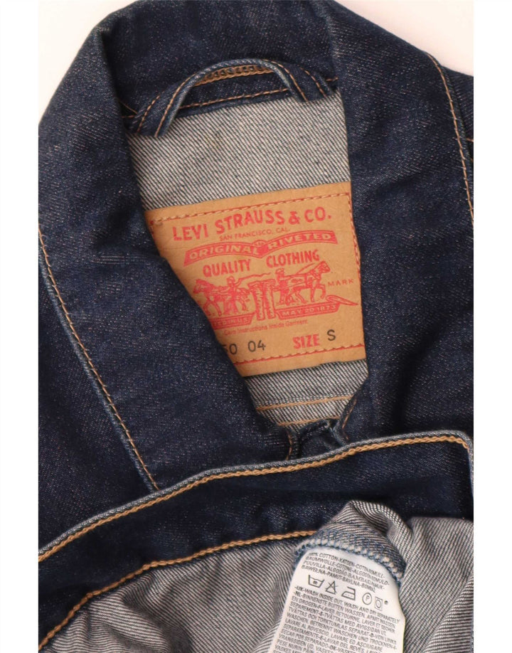 Jachetă de blugi pentru bărbați Levi's UK 36 mic bumbac bleumarin