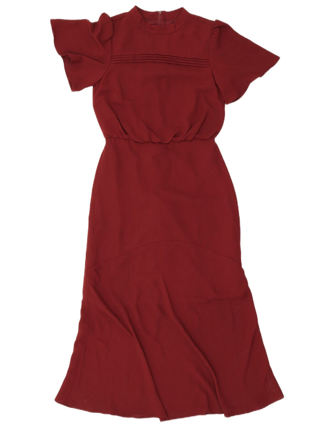 Rochie maxi pentru femei Oasis UK 8 Mic Bordeaux Poliester