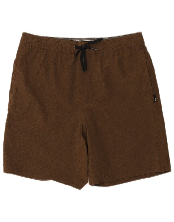 Pantaloni scurți sport pentru băieți O'Neill 13-14 ani XL Maro Poliester