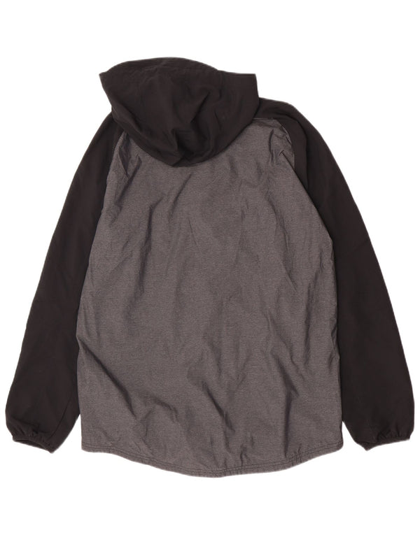Jachetă de ploaie Redhawk Graphic Adidas pentru bărbați UK 38 Medium Gri Colorblock