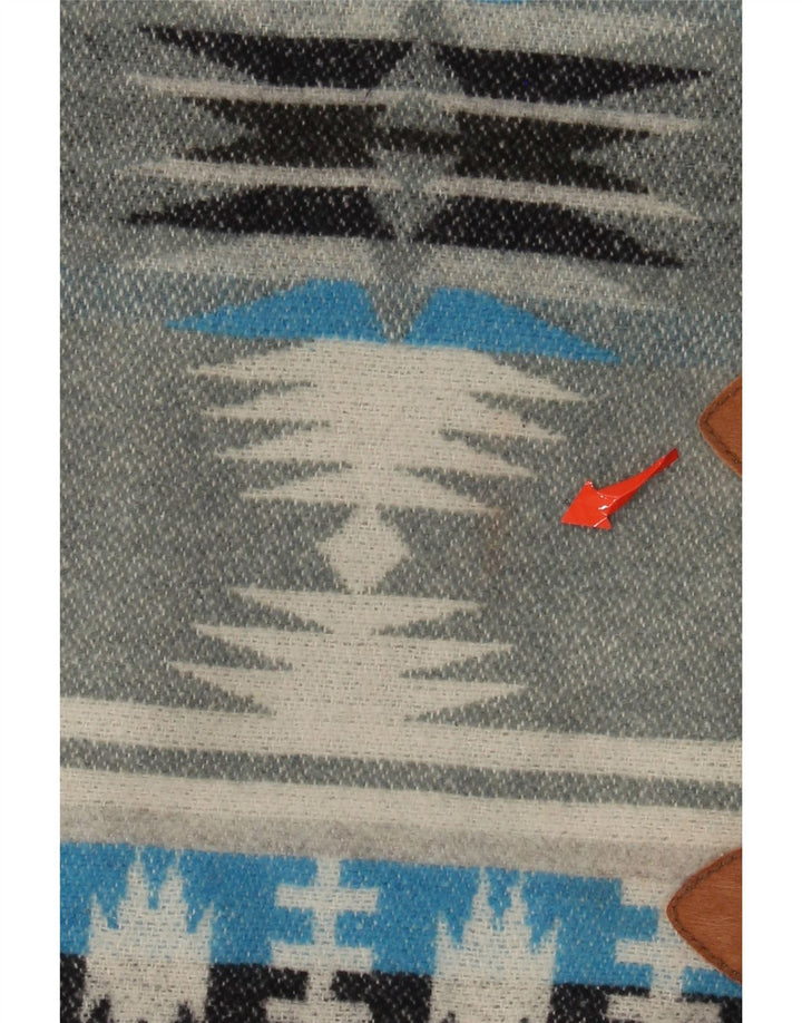 Vestă vintage pentru bărbați XL, gri Fair Isle