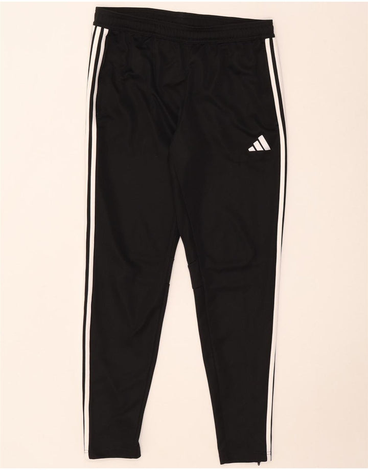 Pantaloni de trening Adidas Slim Fit pentru bărbați, mari, negru, poliester