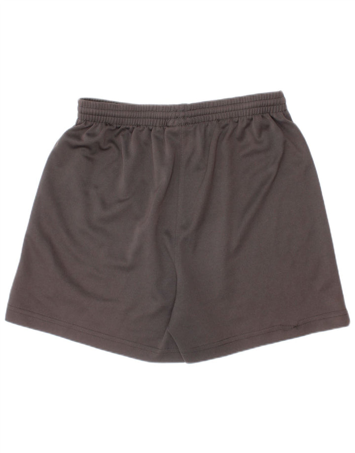 Pantaloni scurți sport pentru băieți Umbro 11-12 ani, mari, gri, poliester