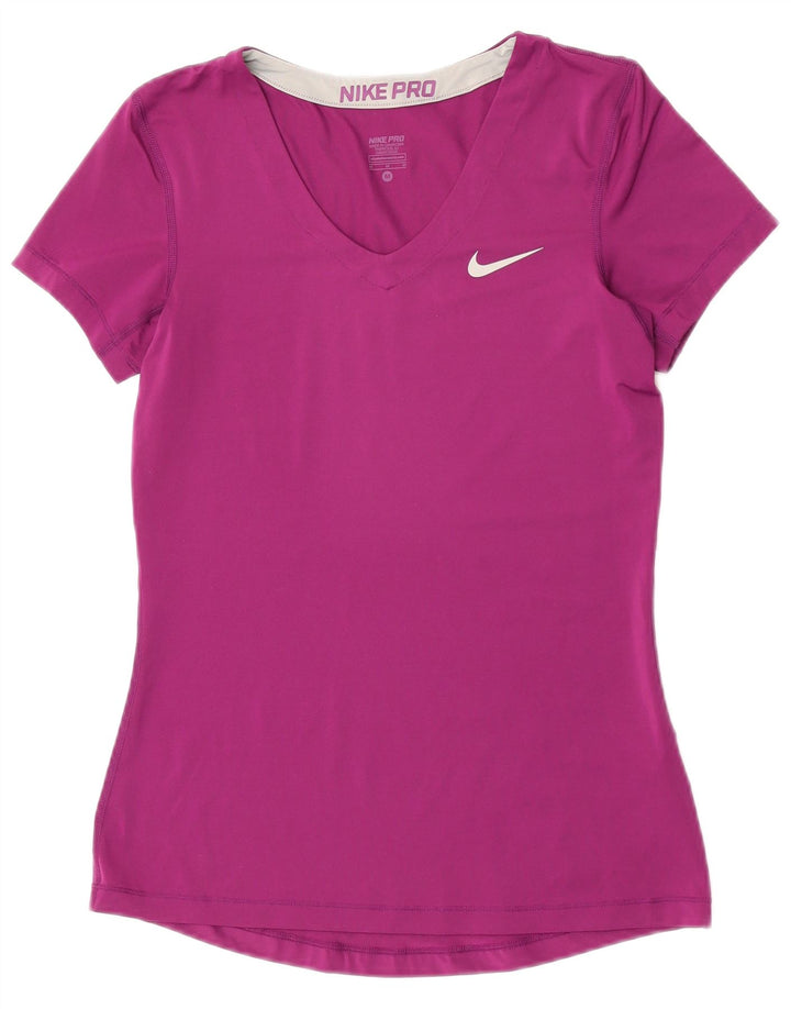 Tricou Nike Dri Fit pentru femei Top UK 12 Poliester violet mediu