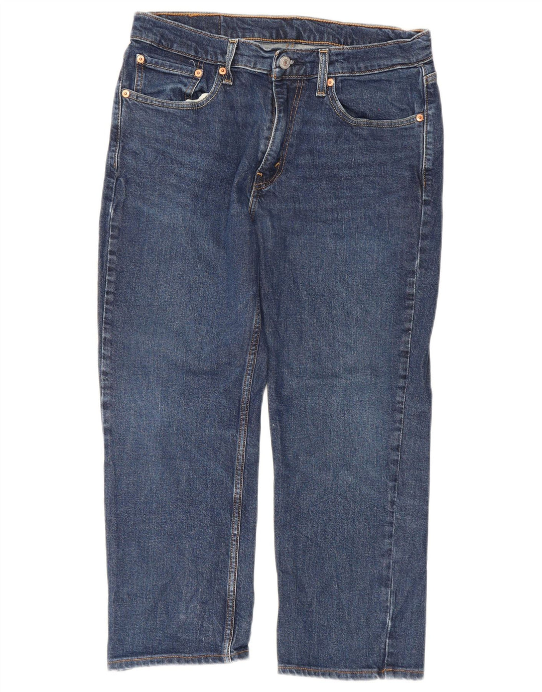 Blugi drepti pentru bărbați Levi's 514 W33 L23 Bumbac albastru