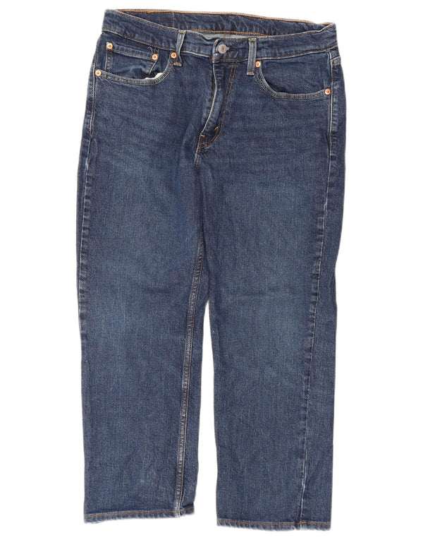 Blugi drepti pentru bărbați Levi's 514 W33 L23 Bumbac albastru