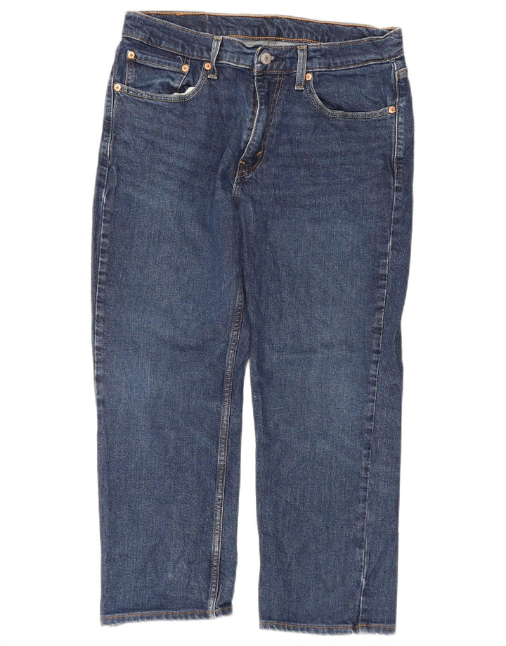 Blugi drepti pentru bărbați Levi's 514 W33 L23 Bumbac albastru