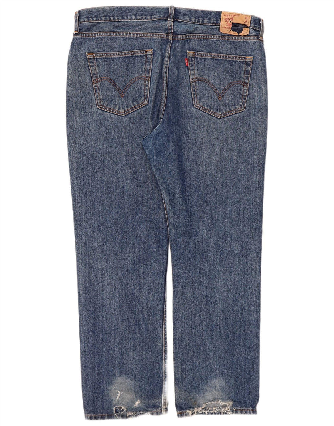 Blugi drepti pentru femei Levi's W40 L30 Bumbac albastru