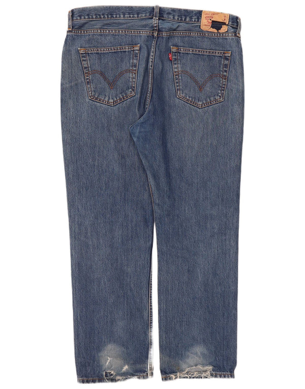 Blugi drepti pentru femei Levi's W40 L30 Bumbac albastru