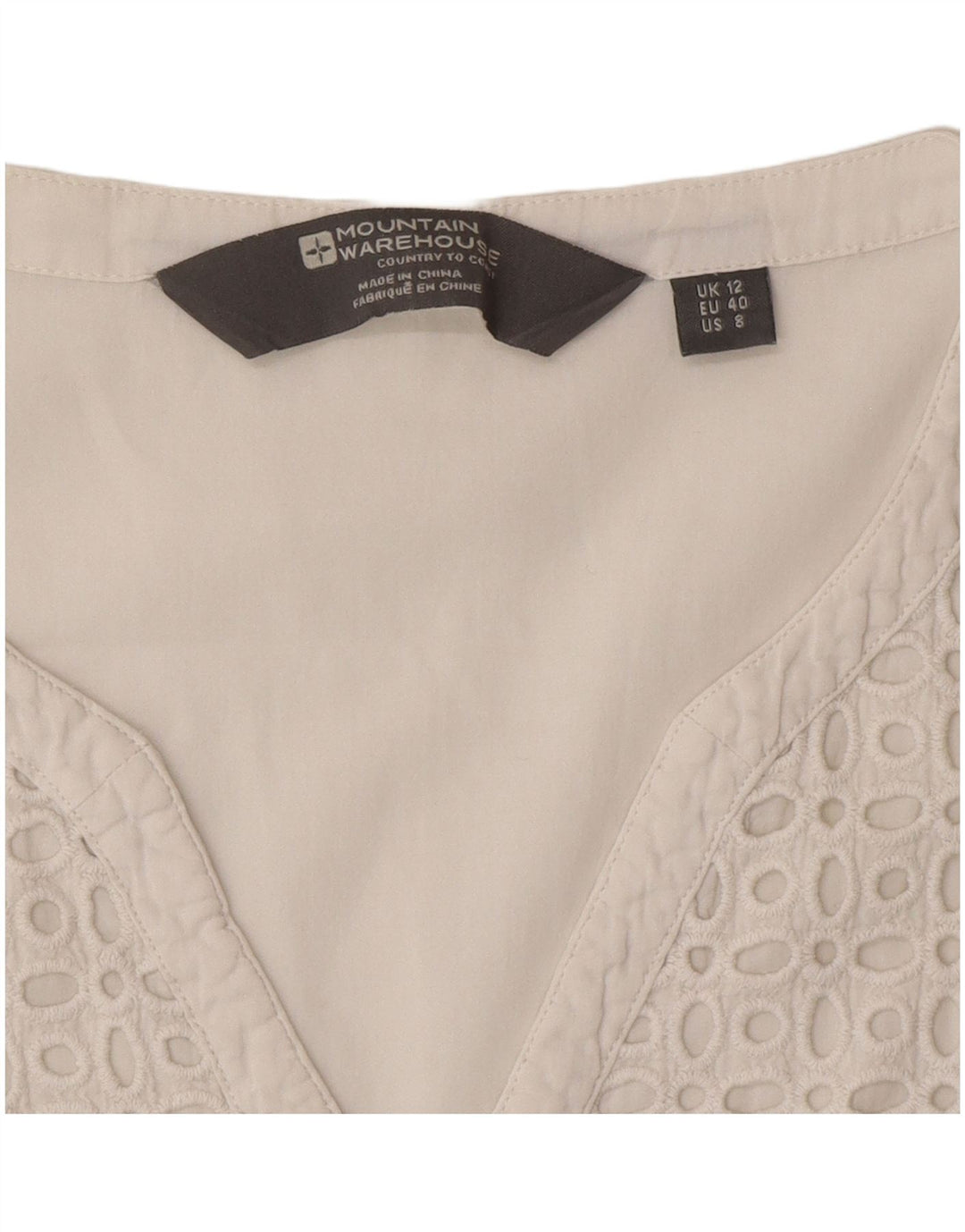 Bluză pentru femei Mountain Warehouse Top UK 12 Medium White