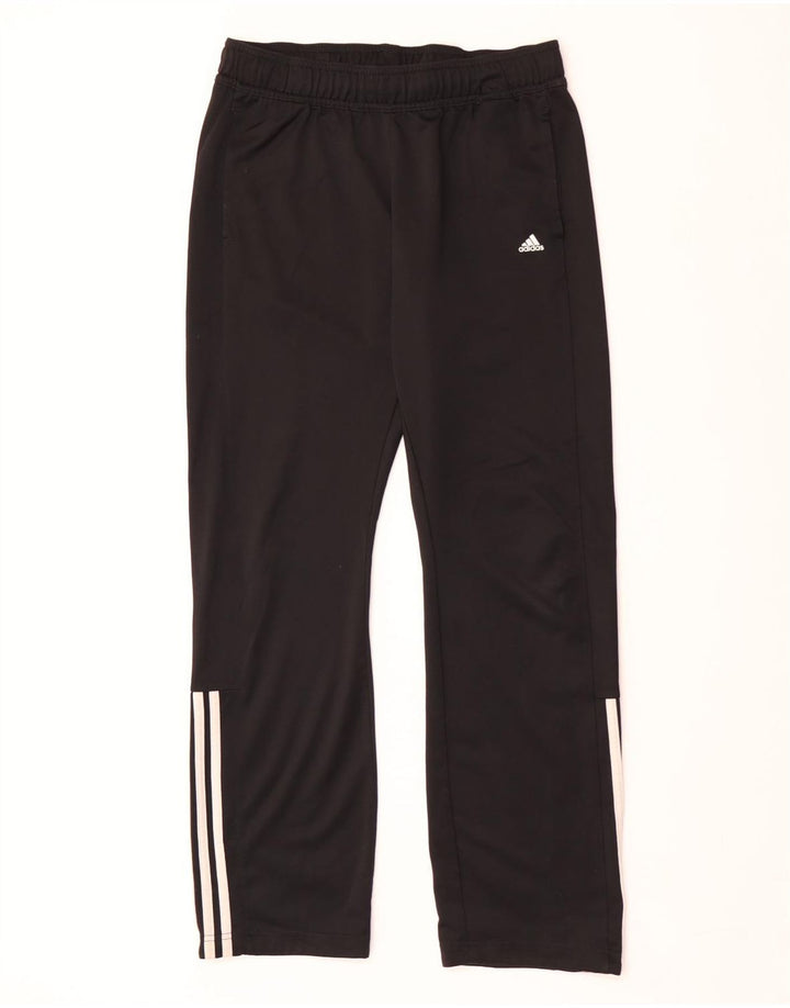 Pantaloni de trening Adidas pentru femei UK 12/14 Poliester mediu negru