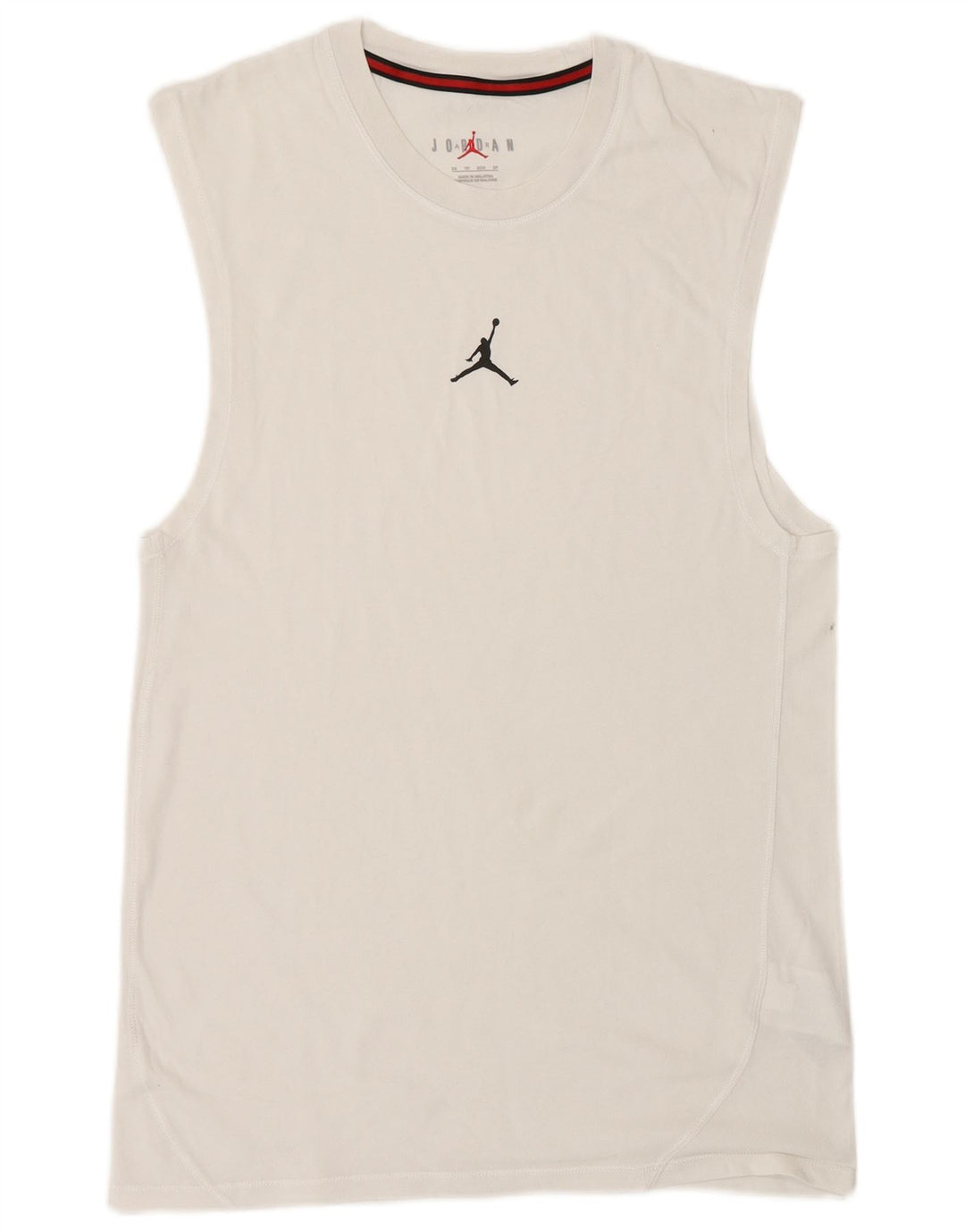 Vestă pentru bărbați Jordan XS Bumbac alb