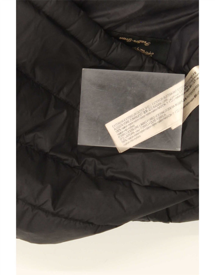 Jachetă căptușită pentru bărbați Massimo Dutti UK 40, mare, negru, nailon