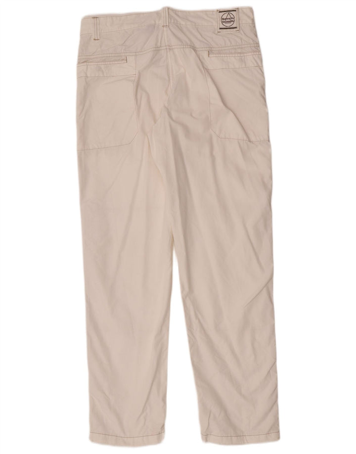 Murphy & Nye Pantaloni chino subțiri pentru bărbați L36 L32 Bumbac alb