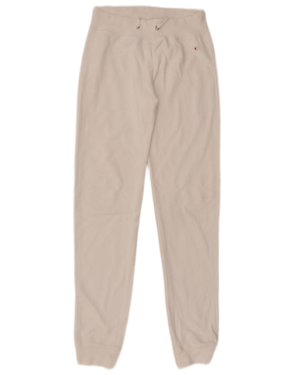 Champion Womens Heritage Classics Trening Pantaloni Joggeri UK 6 XS Alb