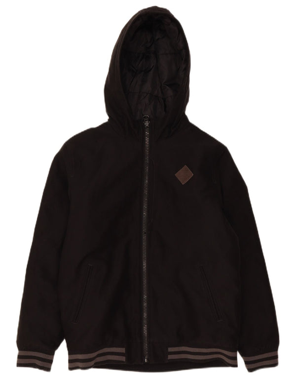 Jachetă căptușită cu glugă pentru bărbați Vans UK 40 Large Black