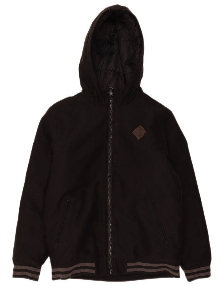 Jachetă căptușită cu glugă pentru bărbați Vans UK 40 Large Black