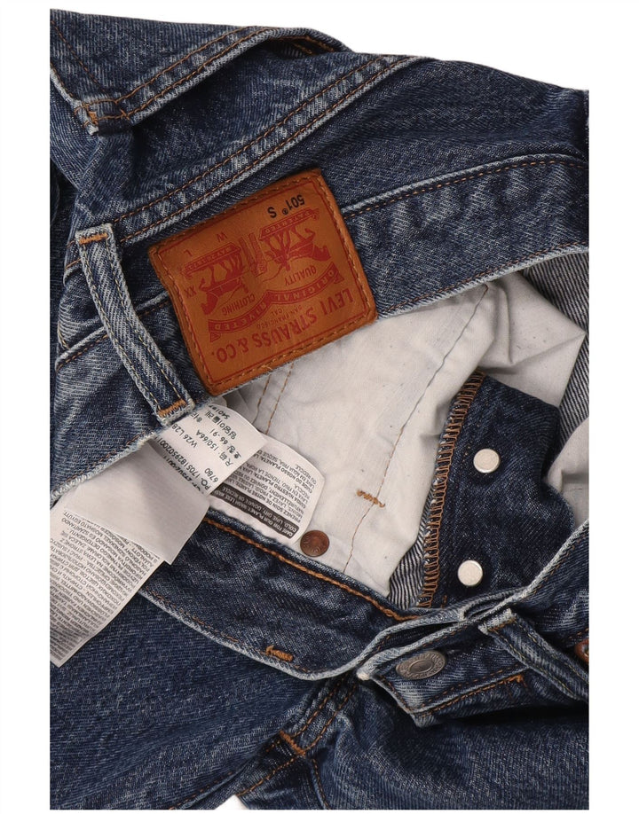 Blugi drepti pentru bărbați Levi's 501 W26 L28 Bumbac albastru