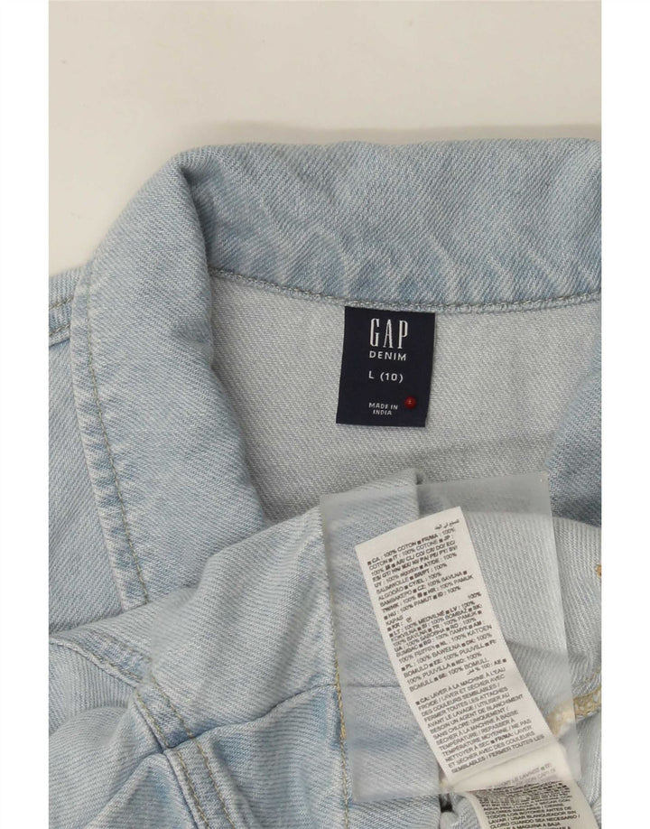 Combi Gap Fete Denim 9-10 Ani Mare Bumbac Albastru