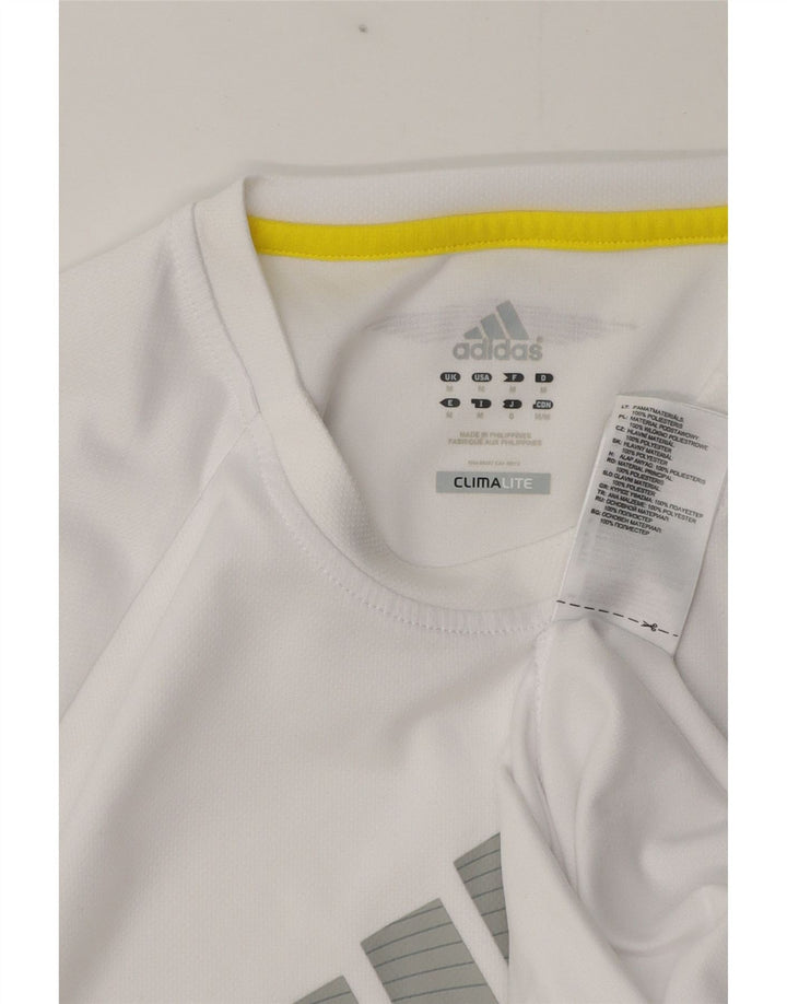 Tricou Adidas Climalite Graphic Top Medium Alb Poliester
