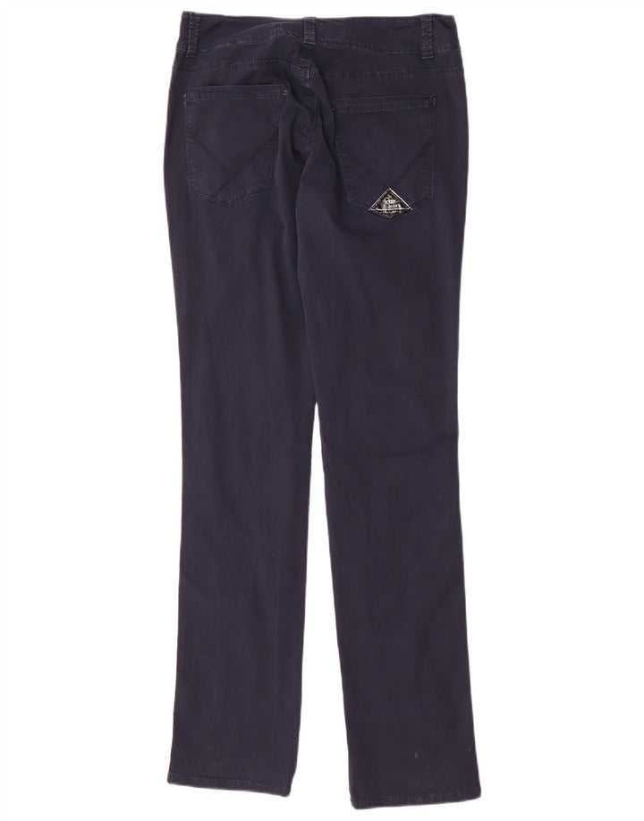 ROY ROGERS Pantaloni casual subțiri pentru femei L29 L34 Bumbac bleumarin