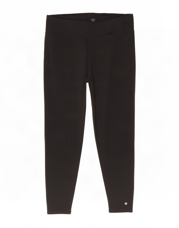Leggings pentru femei Marks & Spencer UK 22 3XL Poliester negru