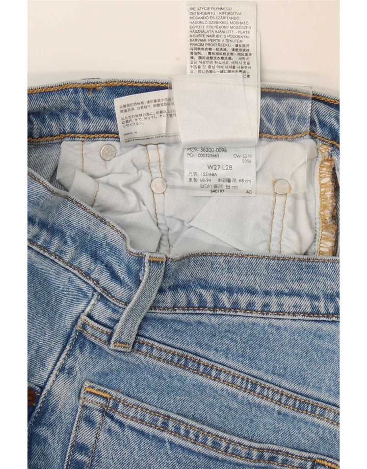 Blugi drepti 501 pentru femei Levi's W27 L28 Bumbac albastru