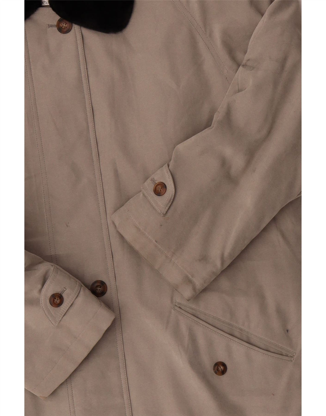 SF. BERNARD Palton pentru femei UK 20 2XL Gri poliester color bloc