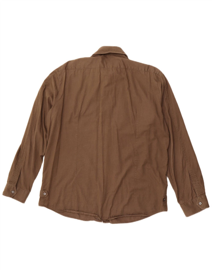 Cămașă pentru bărbați HUGO BOSS XL maro