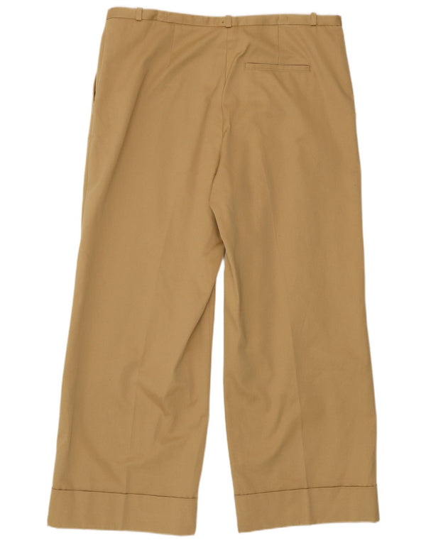 Massimo Dutti Pantaloni chino pentru femei cu talie înaltă EU 44 XL W34 L28 bej