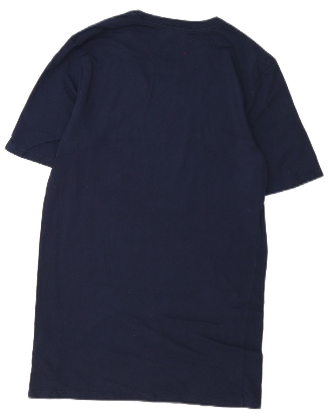 Tricou cu croi atletic Nike pentru bărbați Top mic din bumbac bleumarin