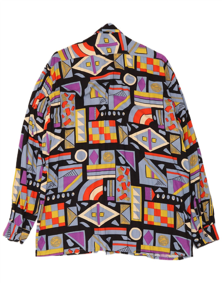 Camargue Barbati Camasa Marime 41/42 Mare Multicolor Geometric