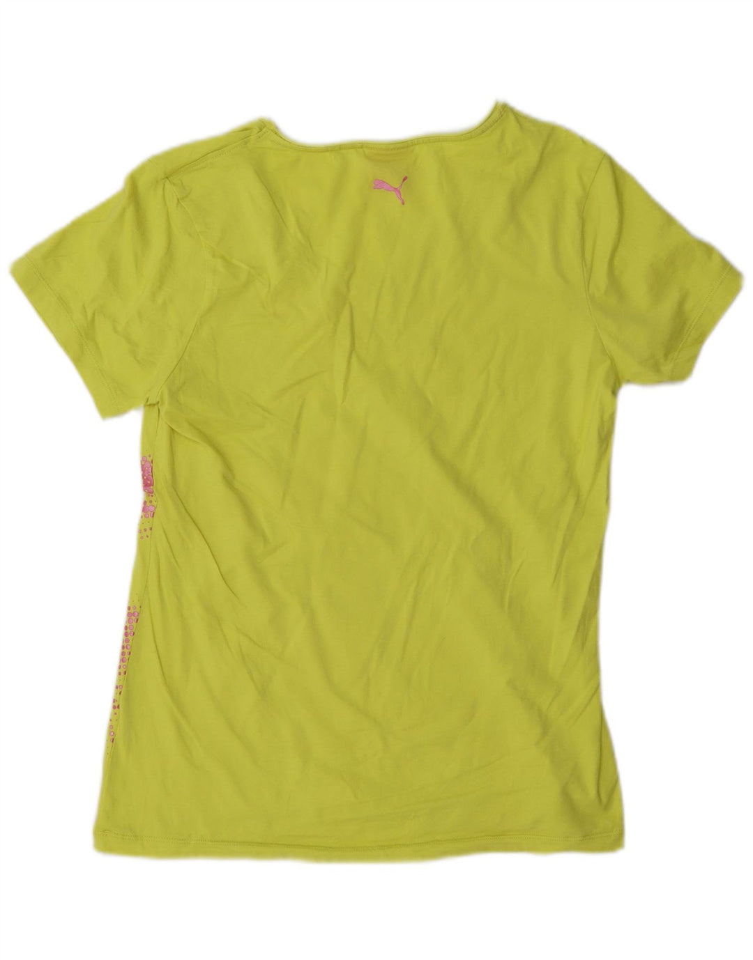Tricou grafic Puma pentru femei Top UK 16 Large Yellow