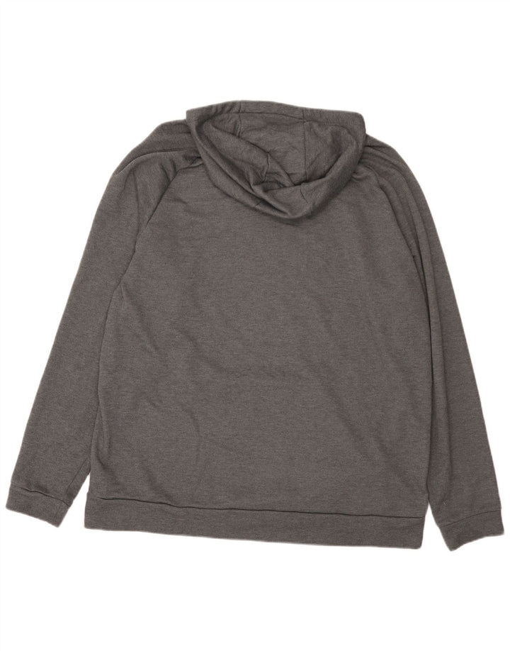 Pulover Nike Dri Fit Graphic pentru bărbați XL poliester gri